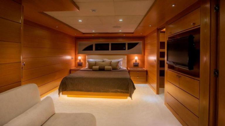 Luxury double cabin of the motor yacht Panfeliss picture 1